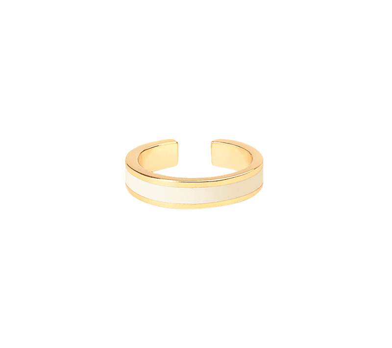 Bangle Ring White Sand