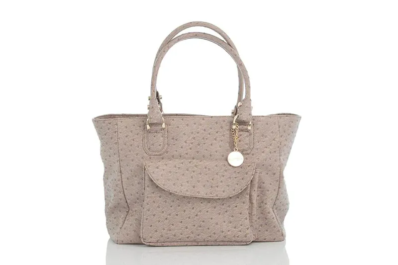 Lulu's Front Bag Brown – Stor og romslig veske