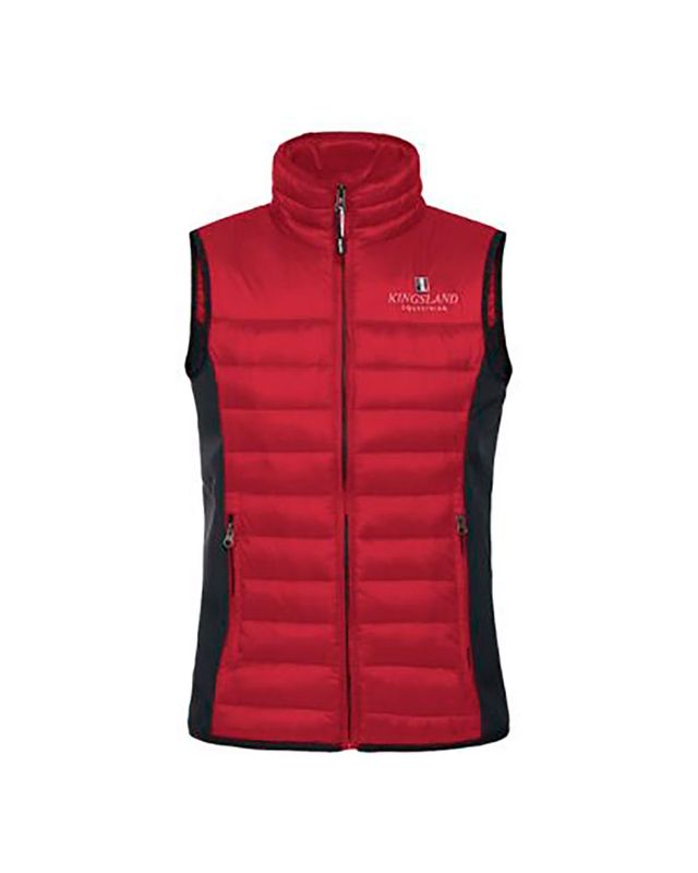 30. Kingsland ridevest rød 