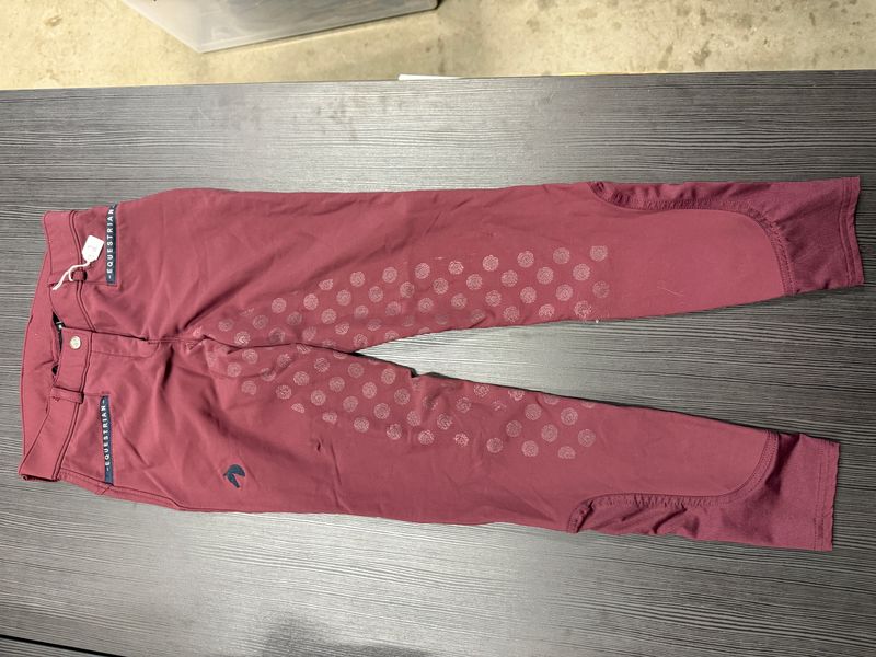 2. Ridebukse fullgripp str 36